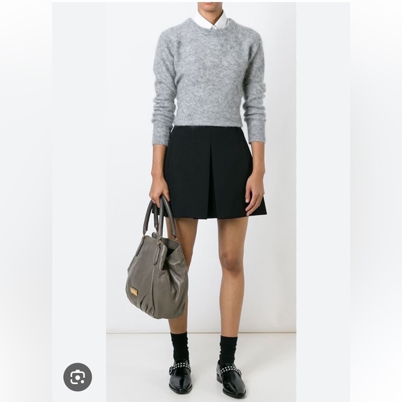 Marc Jacobs Electro Q Fran Dark Gray Silver Hardware Hand and shoulder Bag - Picture 4 of 14